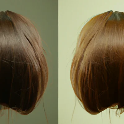 nanoplastia hair treatment before and after